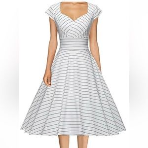 Gowntown • 1950s Swing Dress • XXL